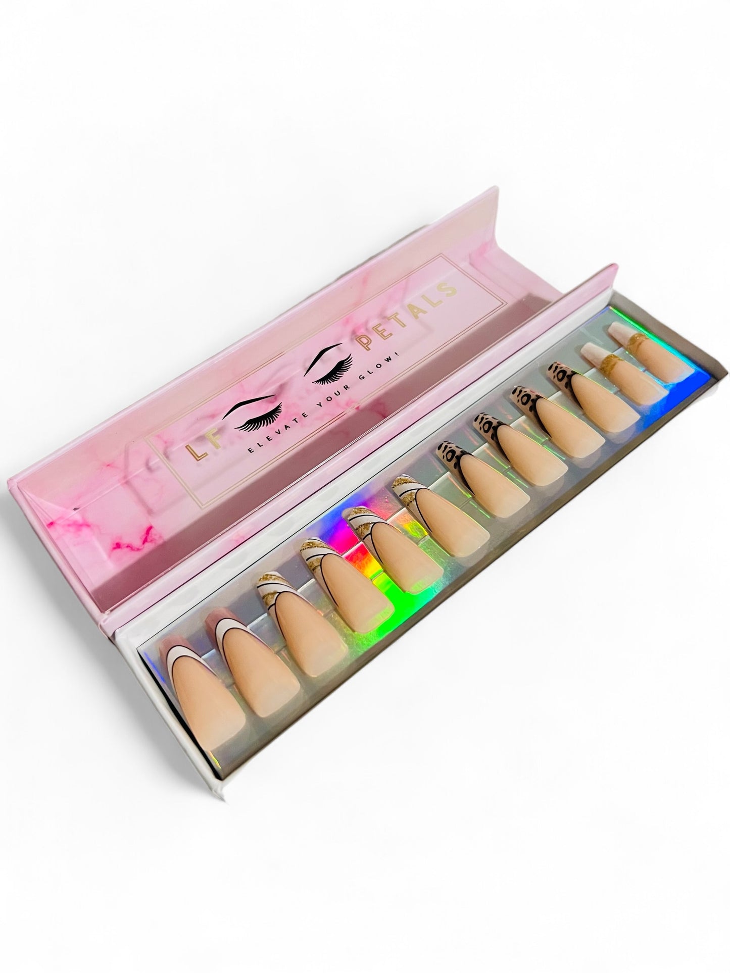 LF Petals Press on nails-W096