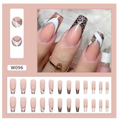 LF Petals Press on nails-W096
