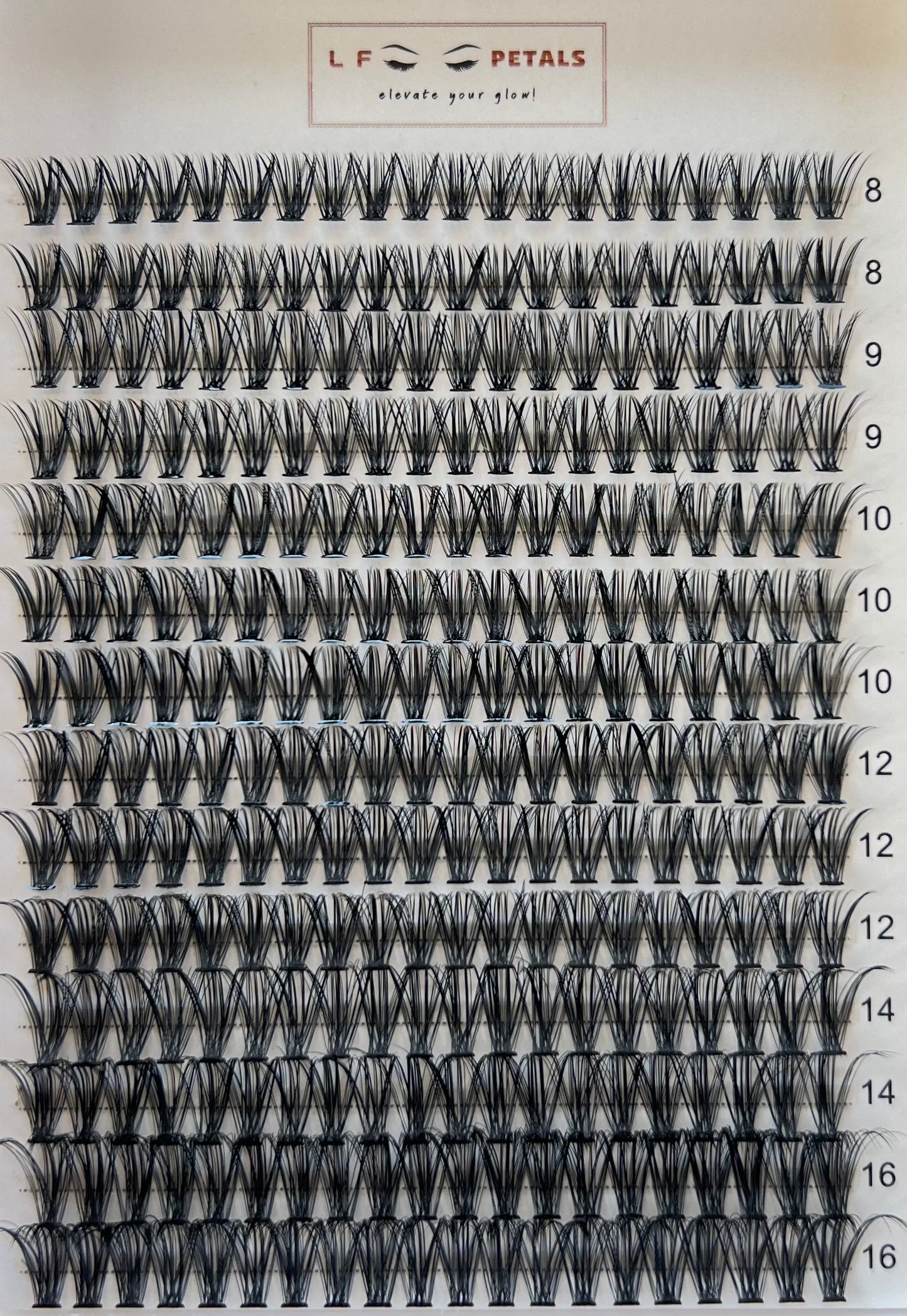 280pc DIY Eyelashes-40D