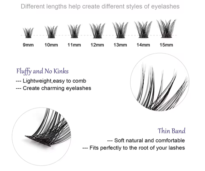 LF Petals DIY Lash Extension Kit 280pcs