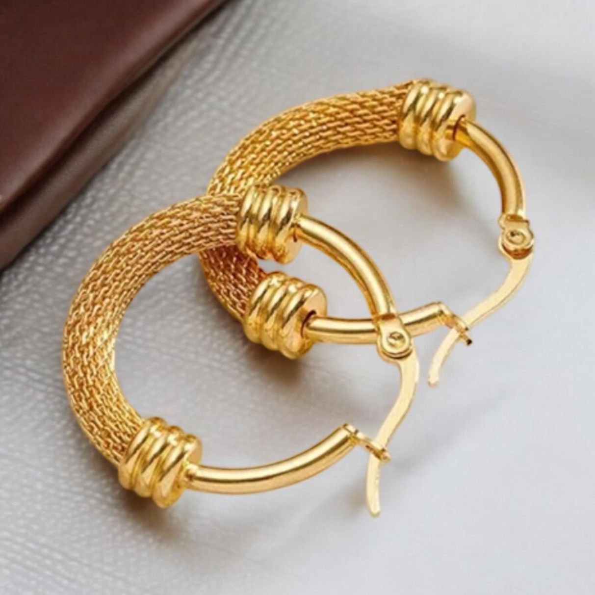 Elegant Stainless Hoop earrings sml